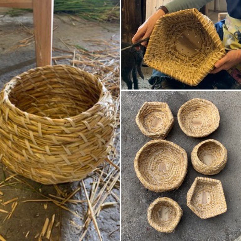 Oxfordshire Basketmakers / Martha Hand / Lip work, basketry & skep work